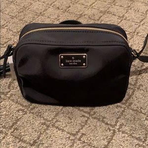Black bag with straps